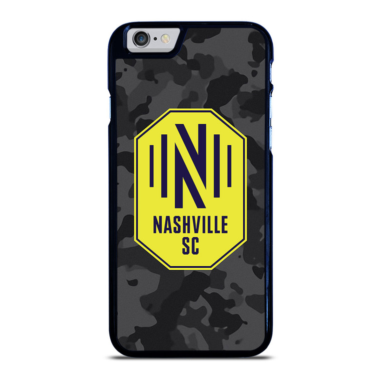NASHVILLE SC MLS BLACK CAMO iPhone 6 / 6S Case Cover