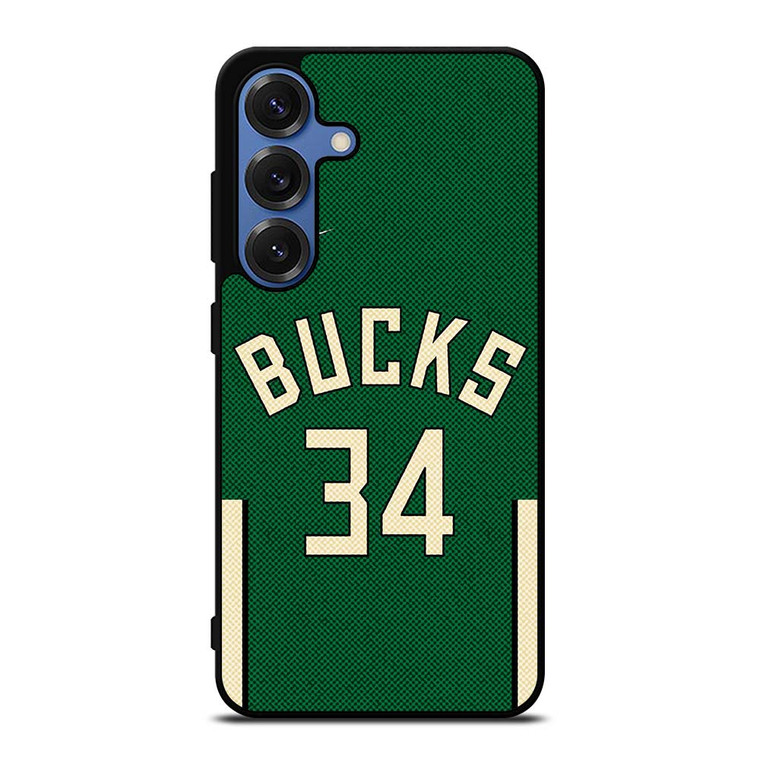 GIANNIS ANTETOKOUNMPO MILWAUKEE BUCKS NIKE NBA 2021-22 Samsung Galaxy S25 Case Cover