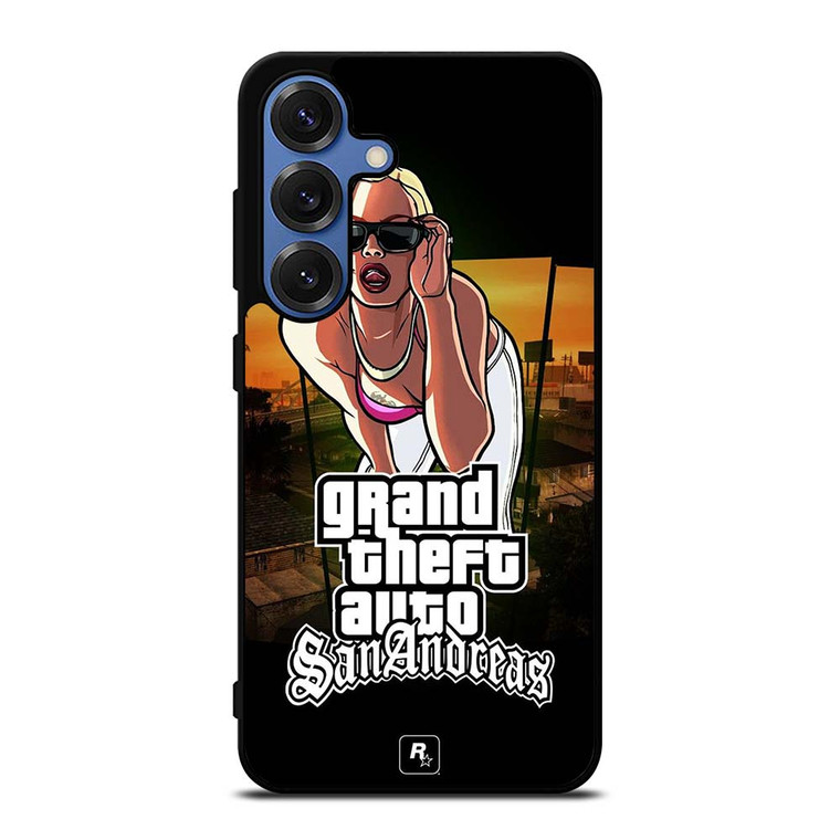 GTA GRAND THEFT AUTO SAN ANDREAS Samsung Galaxy S25 Case Cover