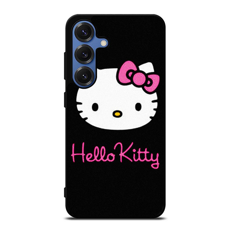 HELLO KITTY BLACK Samsung Galaxy S25 Case Cover