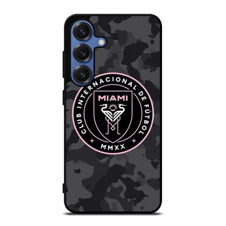 INTER MIAMI CF MLS BLACK CAMO Samsung Galaxy S25 Case Cover