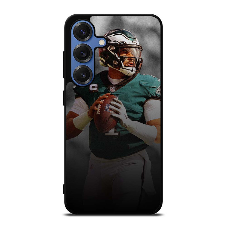 JALEN HURTS PHILADELPHIA EAGLES NFL Samsung Galaxy S25 Case Cover