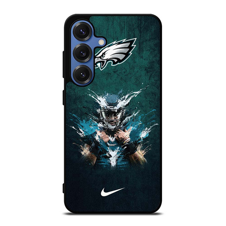 JALEN HURTS PHILADELPHIA EAGLES Samsung Galaxy S25 Case Cover