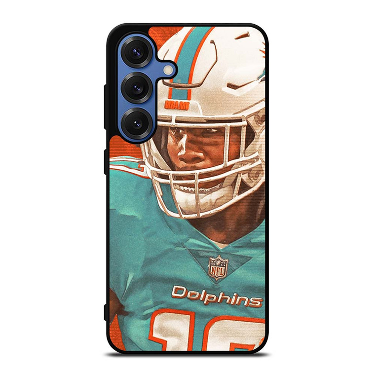 JAYLEN WADDLE MIAMI DOLPHINS NFL Samsung Galaxy S25 Case Cover