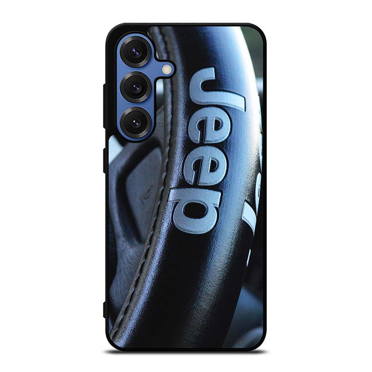 JEEP LOGO STEERING INTERIOR Samsung Galaxy S25 Case Cover