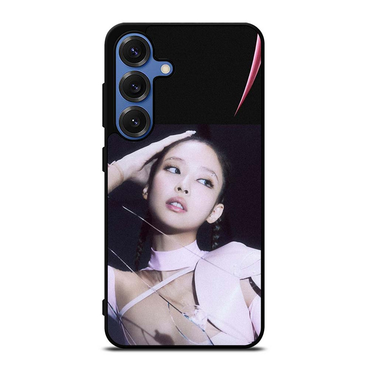 JENNIE BLACKPINK PINK VENOM Samsung Galaxy S25 Case Cover