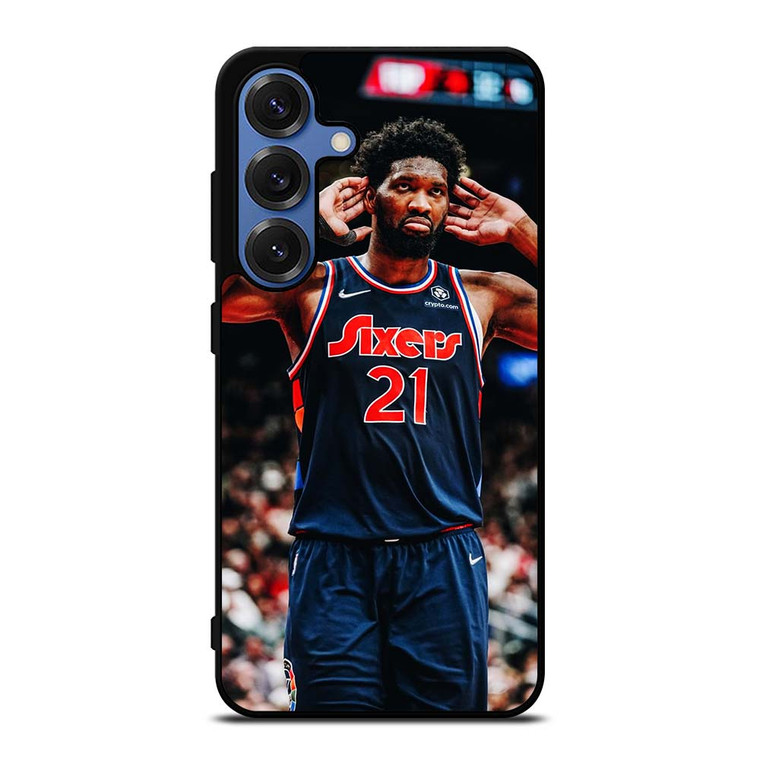 JOEL EMBIID PHILADELPHIA SIXERS COOL Samsung Galaxy S25 Case Cover