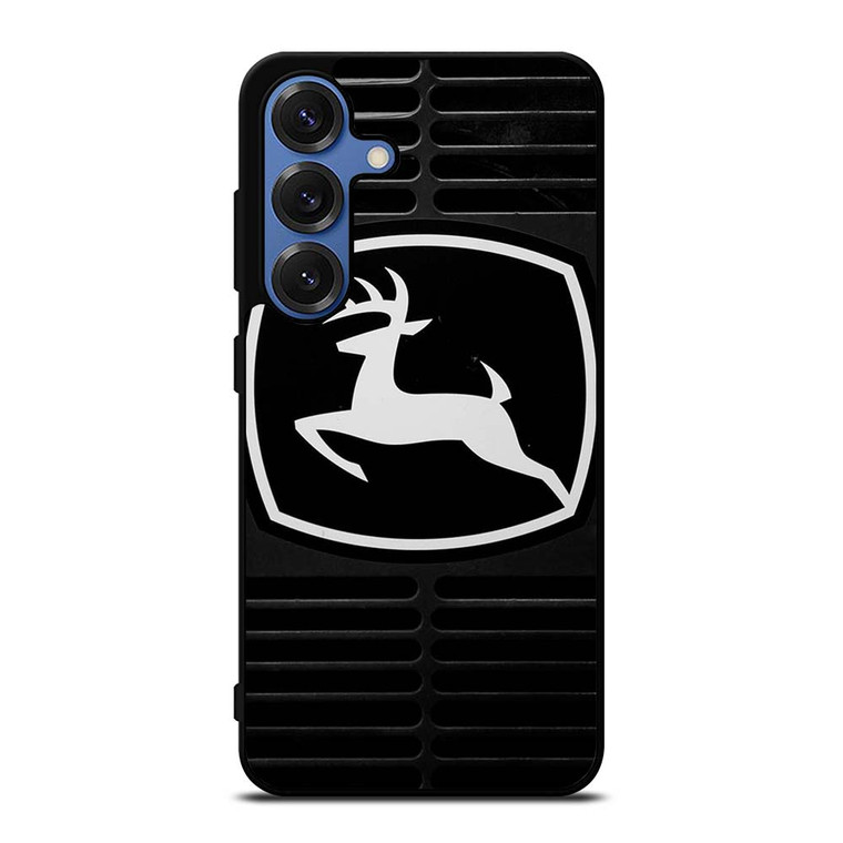 JOHN DEERE TRACTOR LOGO BLACK Samsung Galaxy S25 Case Cover