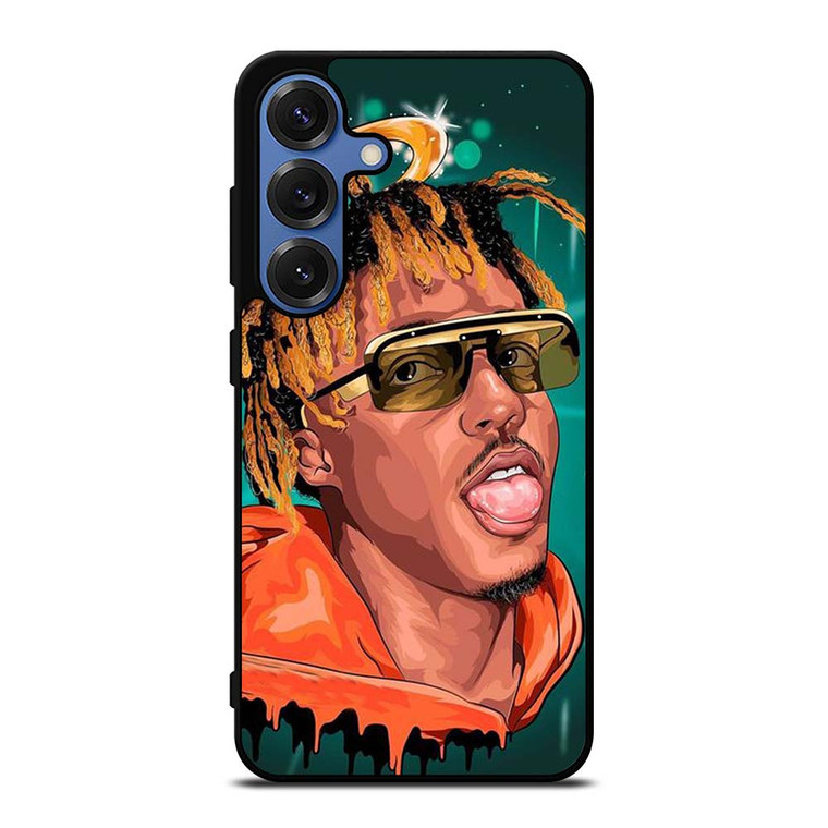 JUICE WRLD RAPPER FACE ART Samsung Galaxy S25 Case Cover