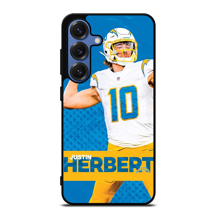 JUSTIN HERBERT LOS ANGELES CHARGERS 2 Samsung Galaxy S25 Case Cover