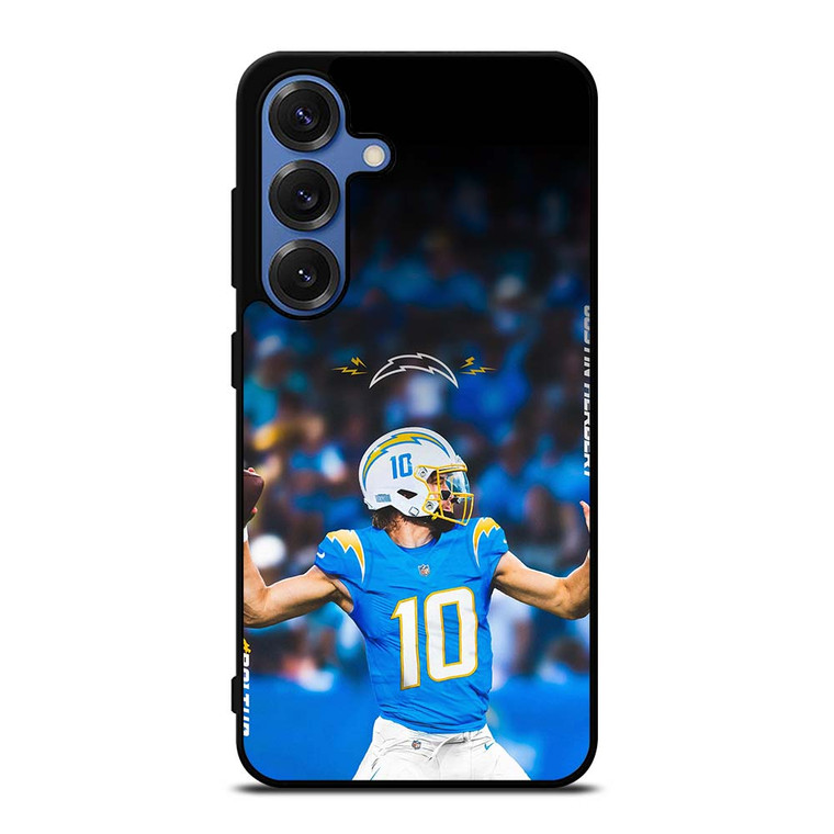 JUSTIN HERBERT LOS ANGELES CHARGERS 3 Samsung Galaxy S25 Case Cover