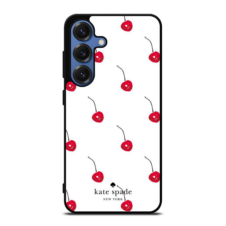 KATE SPADE NEW YORK LOGO CHERRIES Samsung Galaxy S25 Case Cover