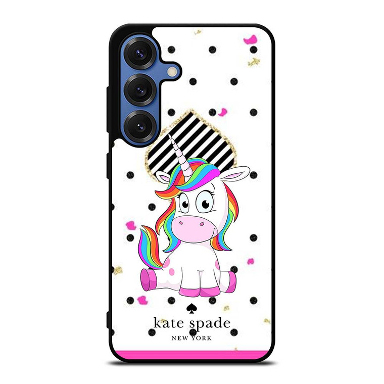 KATE SPADE NEW YORK LOGO CUTE UNICORN Samsung Galaxy S25 Case Cover