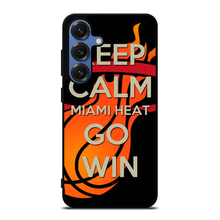 KEEP CALM AND GO MIAMI HEAT 2 Samsung Galaxy S25 Case Cover