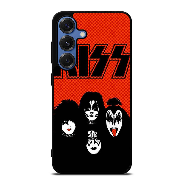 KISS RED ROCK BAND Samsung Galaxy S25 Case Cover