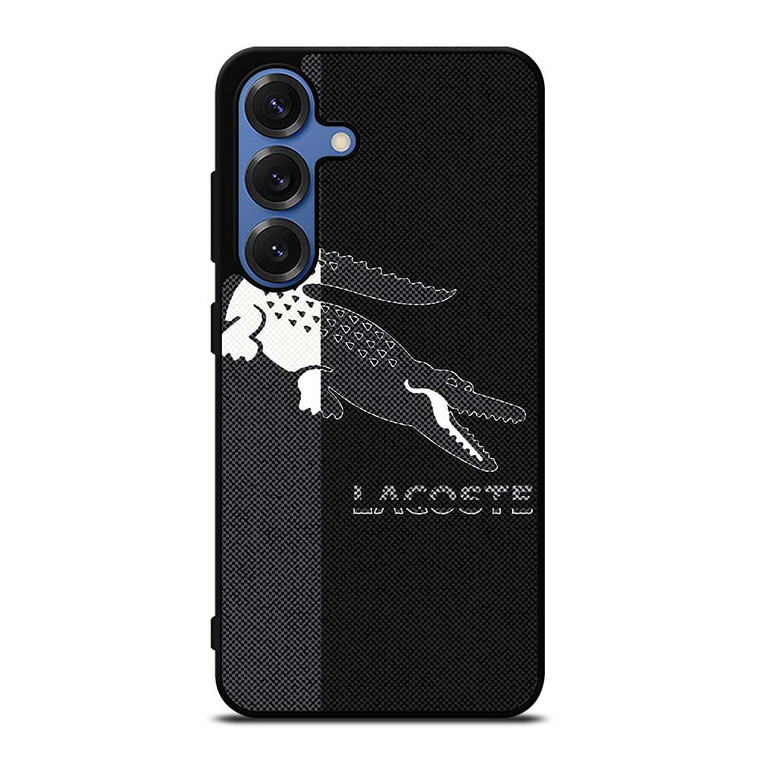 LACOSTE BLACK AND WHITE Samsung Galaxy S25 Case Cover