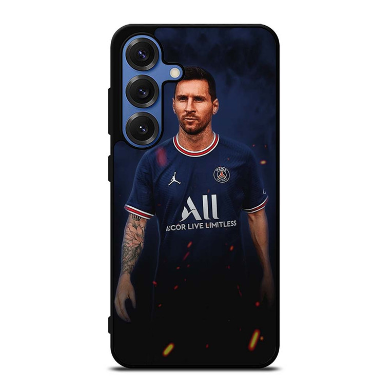 LIONEL MESSI PARIS SAINT GERMAIN PSG 3 Samsung Galaxy S25 Case Cover