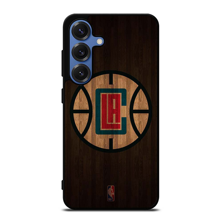 LOS ANGELES CLIPPERS BASKETBALL COURT NBA Samsung Galaxy S25 Case Cover
