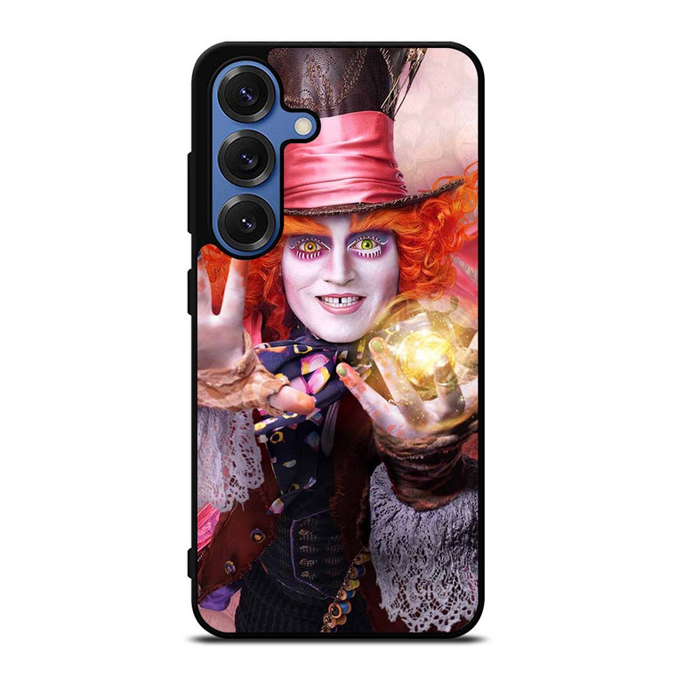 MAD HATTER ALICE IN WONDERLAND MOVIES 2 Samsung Galaxy S25 Case Cover