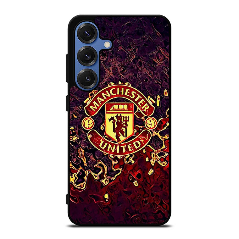 MANCHESTER UNITED LOGO FAN ART Samsung Galaxy S25 Case Cover