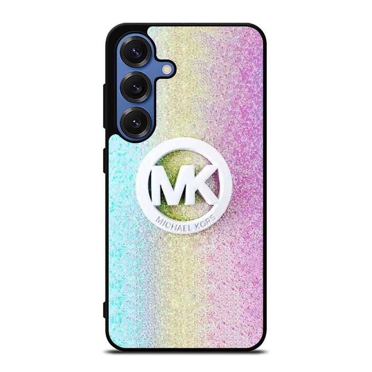 MICHAEL KORS MK LOGO RAINBOW Samsung Galaxy S25 Case Cover
