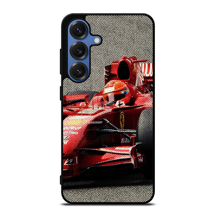 MICHAEL SCHUMACHER FERRARI F1 FORMULA ONE Samsung Galaxy S25 Case Cover