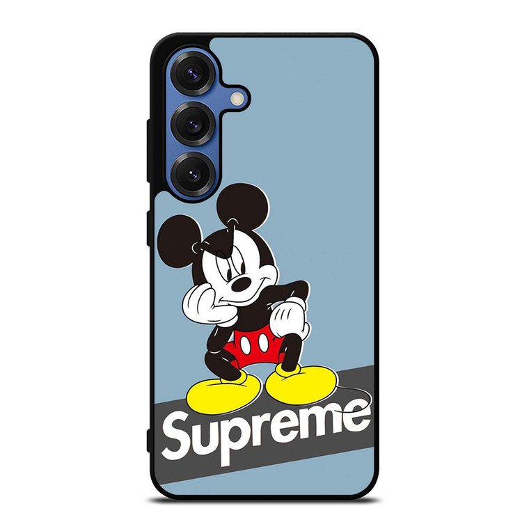 MICKEY MOUSE SUPREME BLUE Samsung Galaxy S25 Case Cover