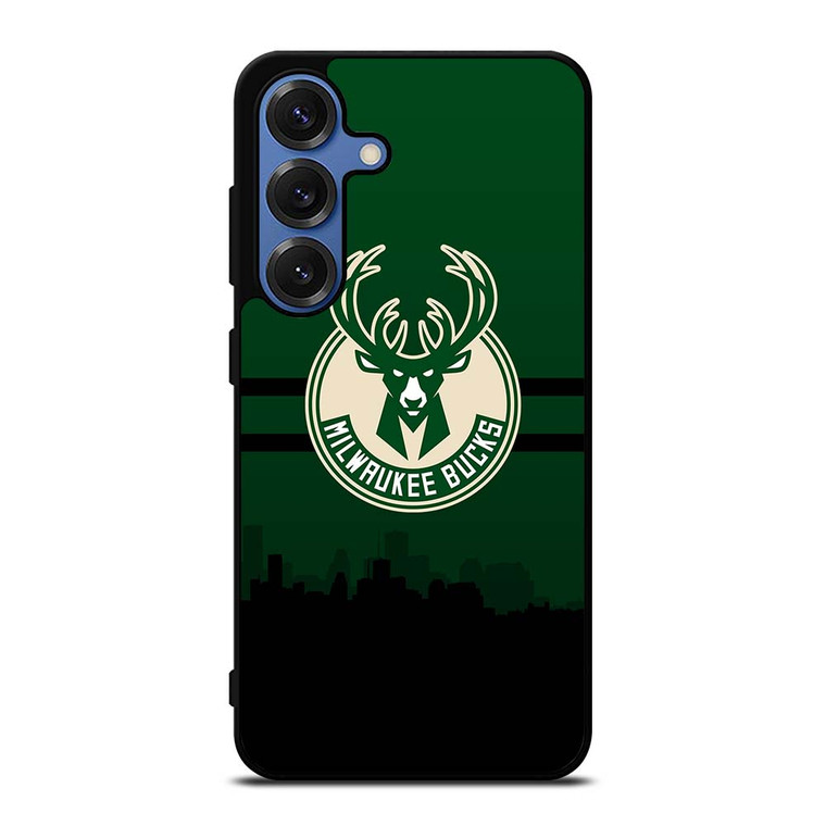 MILWAUKEE BUCKS NBA SKYLINE Samsung Galaxy S25 Case Cover