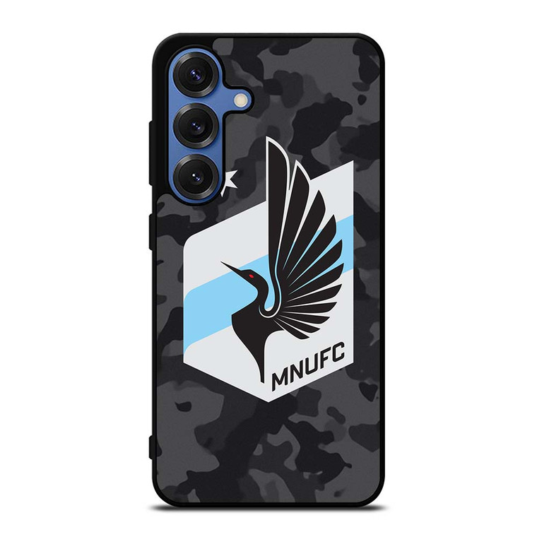 MINNESOTA UNITED FC MLS BLACK CAMO Samsung Galaxy S25 Case Cover