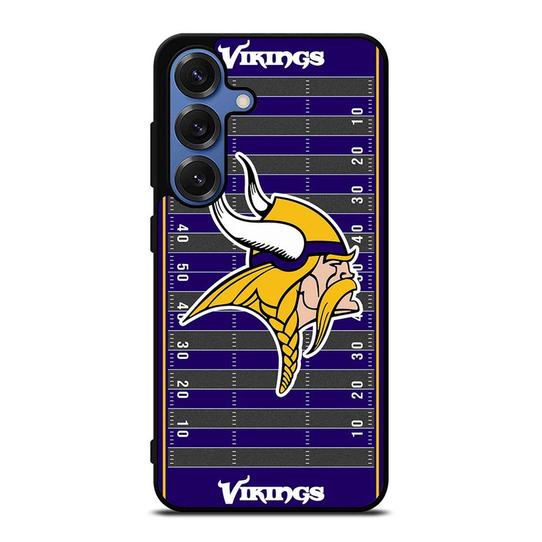 MINNESOTA VIKINGS FOOTBALL FIELD Samsung Galaxy S25 Case Cover