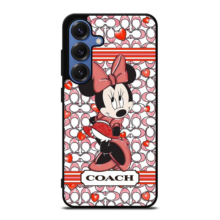 MINNIE MOUSE DISNEY COACH NEW YORK LOGO Samsung Galaxy S25 Case Cover