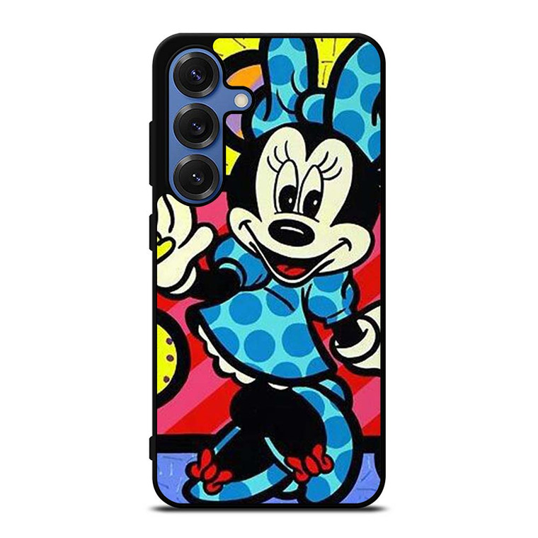 MINNIE MOUSE ROMERO BRITTO ART Samsung Galaxy S25 Case Cover