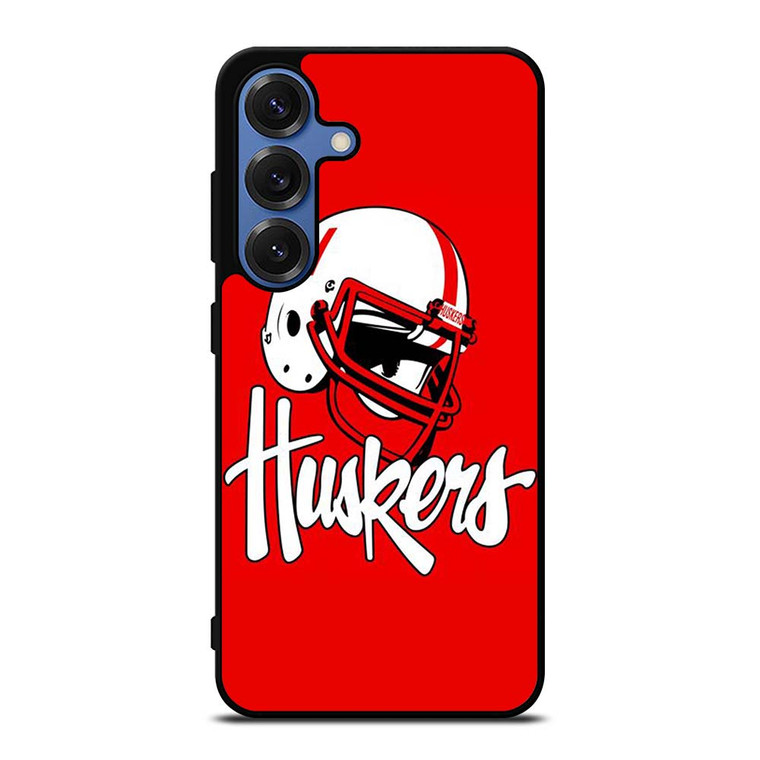 NEBRASKA HUSKERS LOGO UNIVERSITY FOOTBALL ICON Samsung Galaxy S25 Case Cover