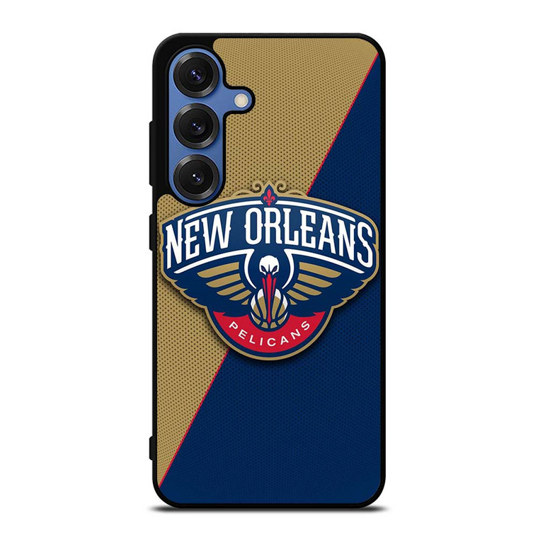 NEW ORLEANS PELICANS NBA BASKETBALL LOGO Samsung Galaxy S25 Case Cover