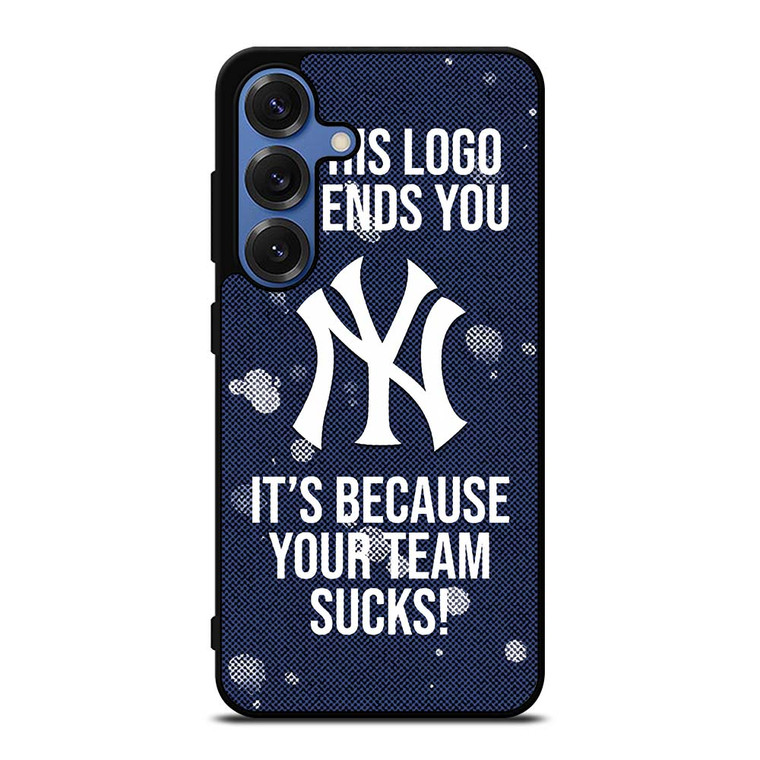 NEW YORK YANKEES MLB BASEBALL BANTER FANS 2 Samsung Galaxy S25 Case Cover