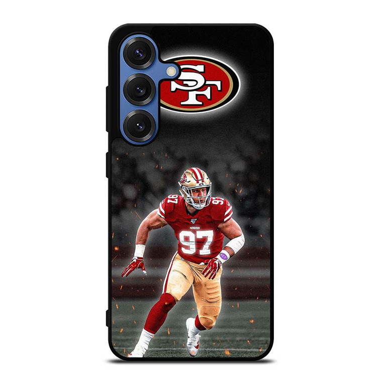 NICK BOSA SAN FRANCISCO 49ERS Samsung Galaxy S25 Case Cover