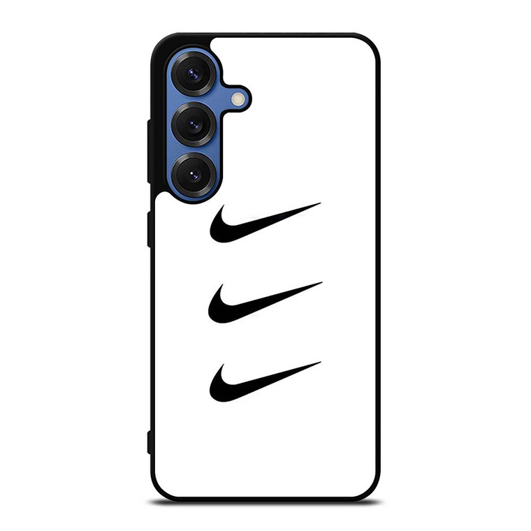 NIKE TRIPPLE SWOOSH WHITE Samsung Galaxy S25 Case Cover