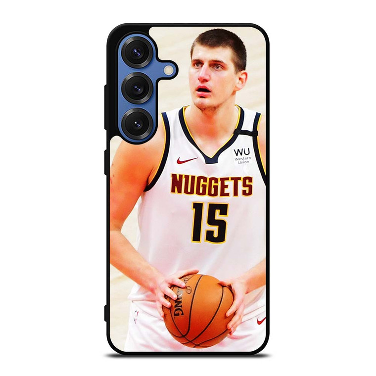 NIKOLA JOKIC DENVER NUGGETS 4 Samsung Galaxy S25 Case Cover