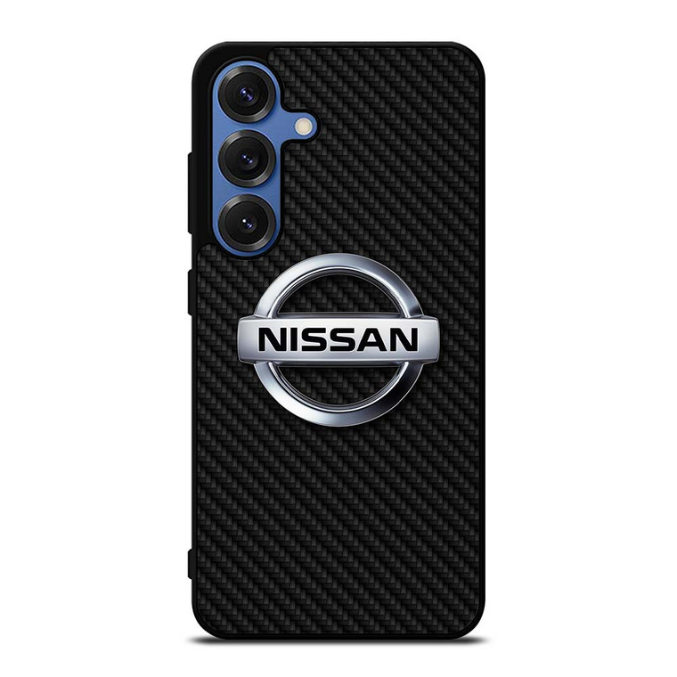 NISSAN AUTOMOBILE CARBON FIBER Samsung Galaxy S25 Case Cover