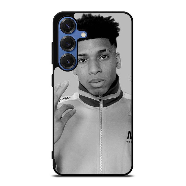 NLE CHOPPA RAPPER BLACK WHITE Samsung Galaxy S25 Case Cover