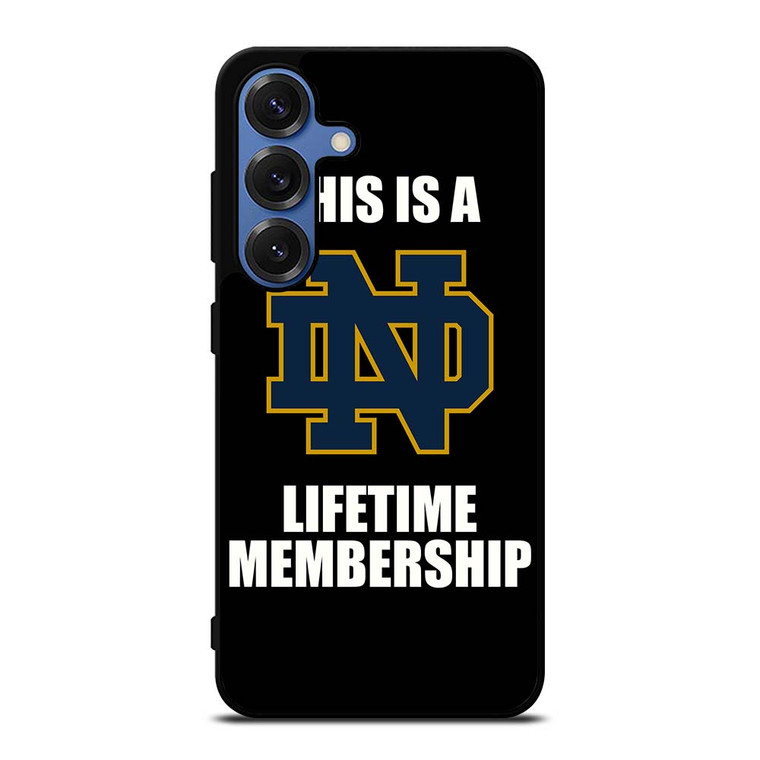 NOTRE DAME FIGHTING IRISH MEMBERSHIP Samsung Galaxy S25 Case Cover