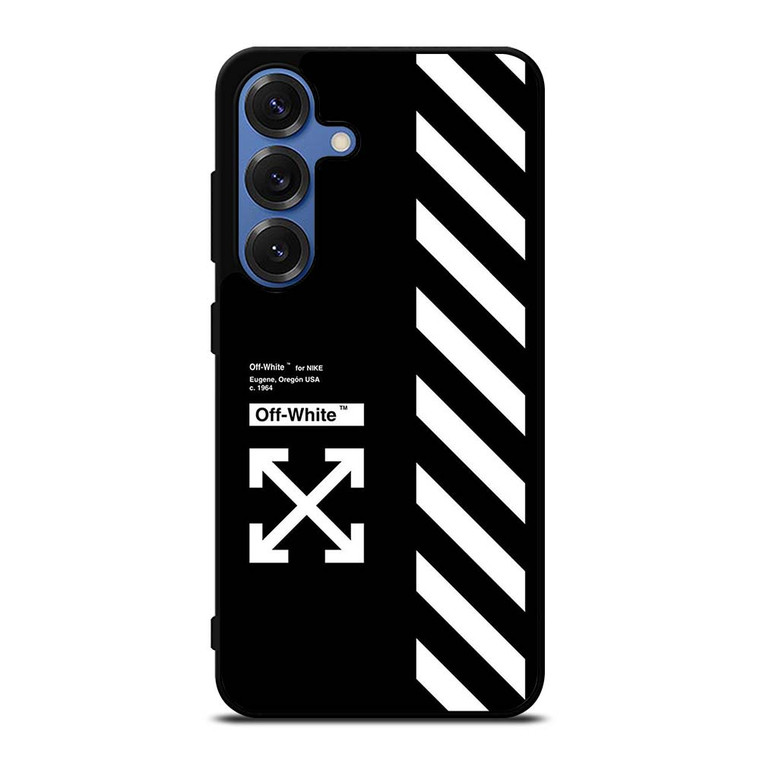 OFF WHITE USA STRIPE Samsung Galaxy S25 Case Cover