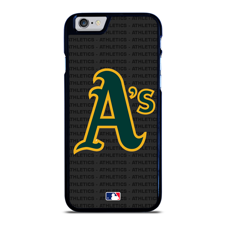 OAKLAND ATHLETICS BASEBALL BLACK iPhone 6 / 6S Case Cover