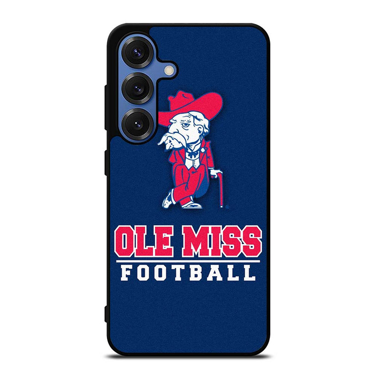 OLE MISS FOOTBALL LOGO Samsung Galaxy S25 Case Cover