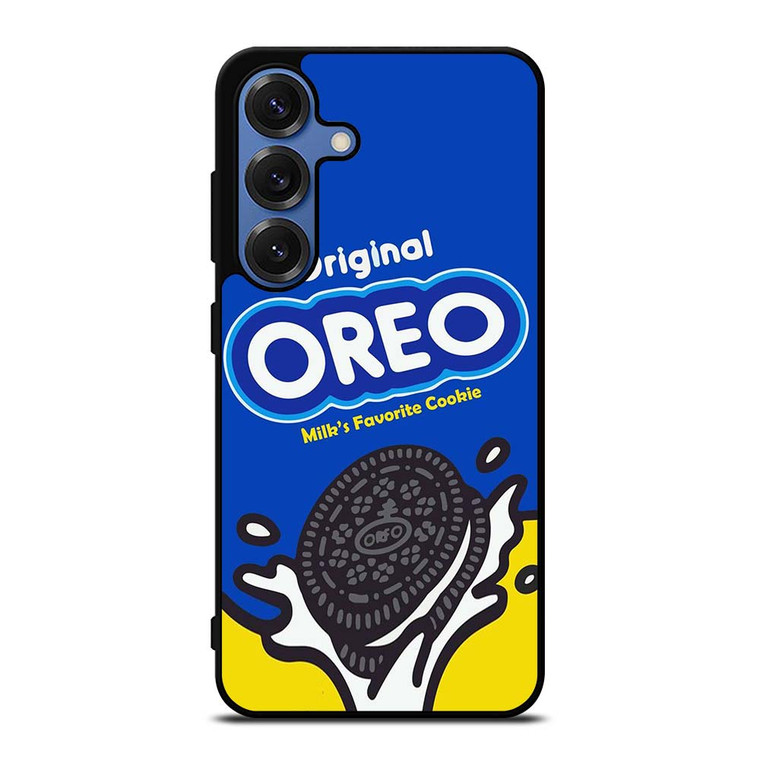 OREO CHOCOLATE MILK COOKIES Samsung Galaxy S25 Case Cover