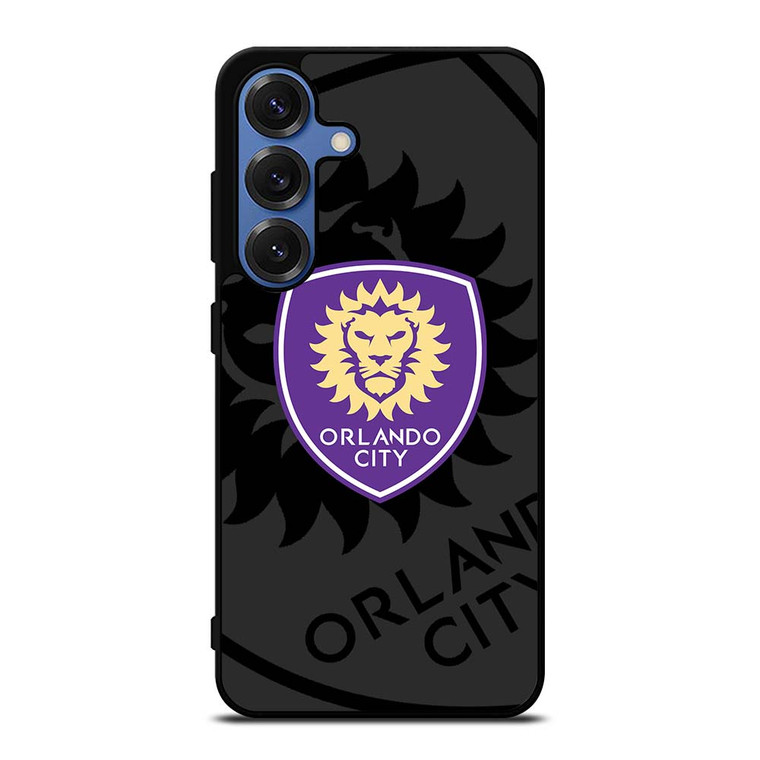 ORLANDO CITY SC MLS BLACK Samsung Galaxy S25 Case Cover
