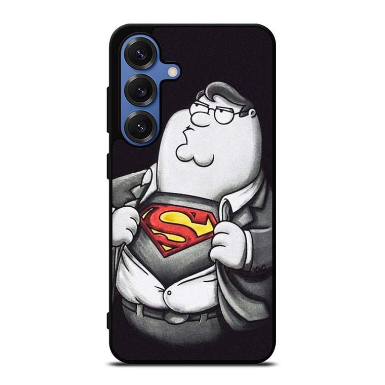 PETER GRIFFIN FAMILY GUY SUPERMAN Samsung Galaxy S25 Case Cover