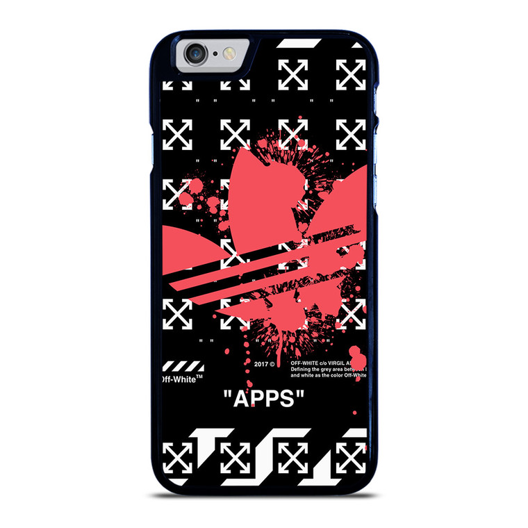 OFF WHITE X ADIDAS RED iPhone 6 / 6S Case Cover OFF WHITE X ADIDAS RED iPhone 6 / 6S Case Cover