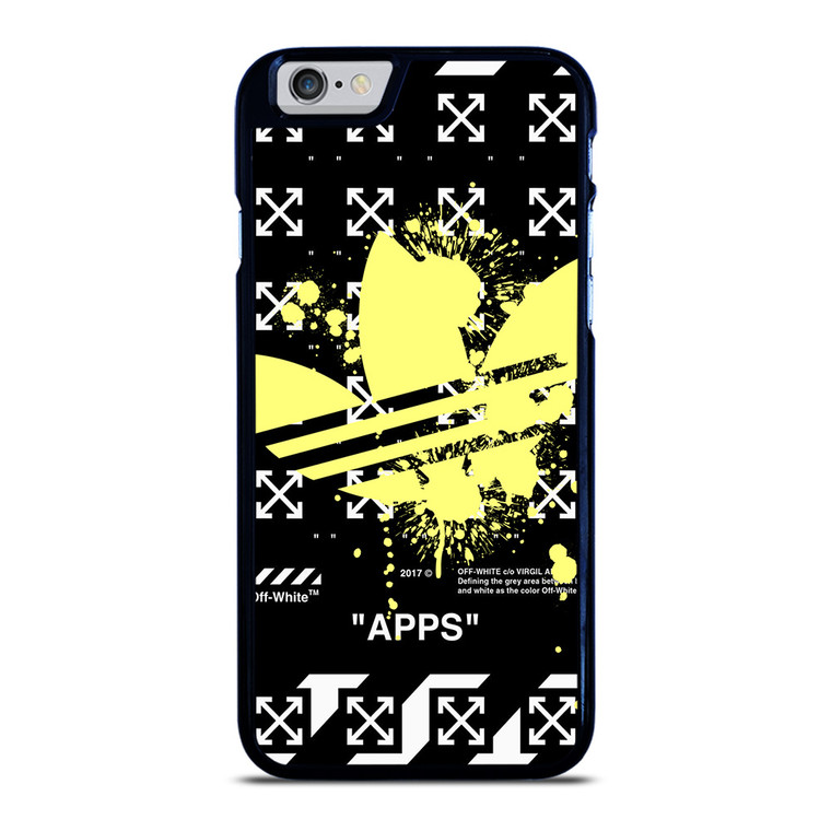 OFF WHITE X ADIDAS YELLOW iPhone 6 / 6S Case Cover OFF WHITE X ADIDAS YELLOW iPhone 6 / 6S Case Cover
