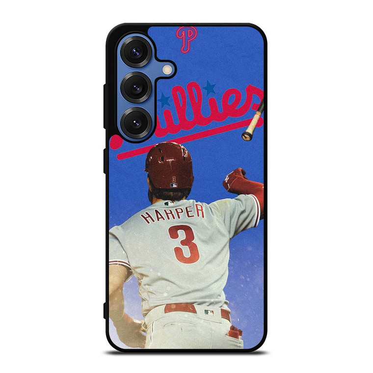 PHILADELPHIA PHILLIES BRYCE HARPER Samsung Galaxy S25 Case Cover